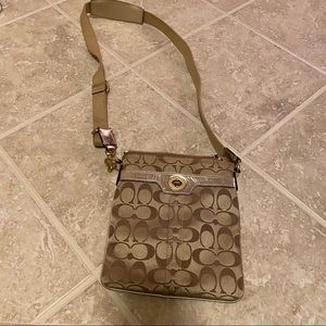 COACH mini crossbody Signature bag